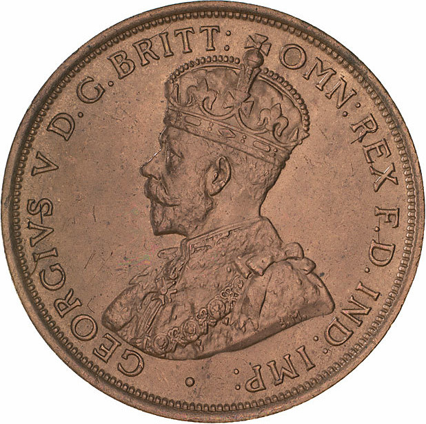 London Obverse Penny Die